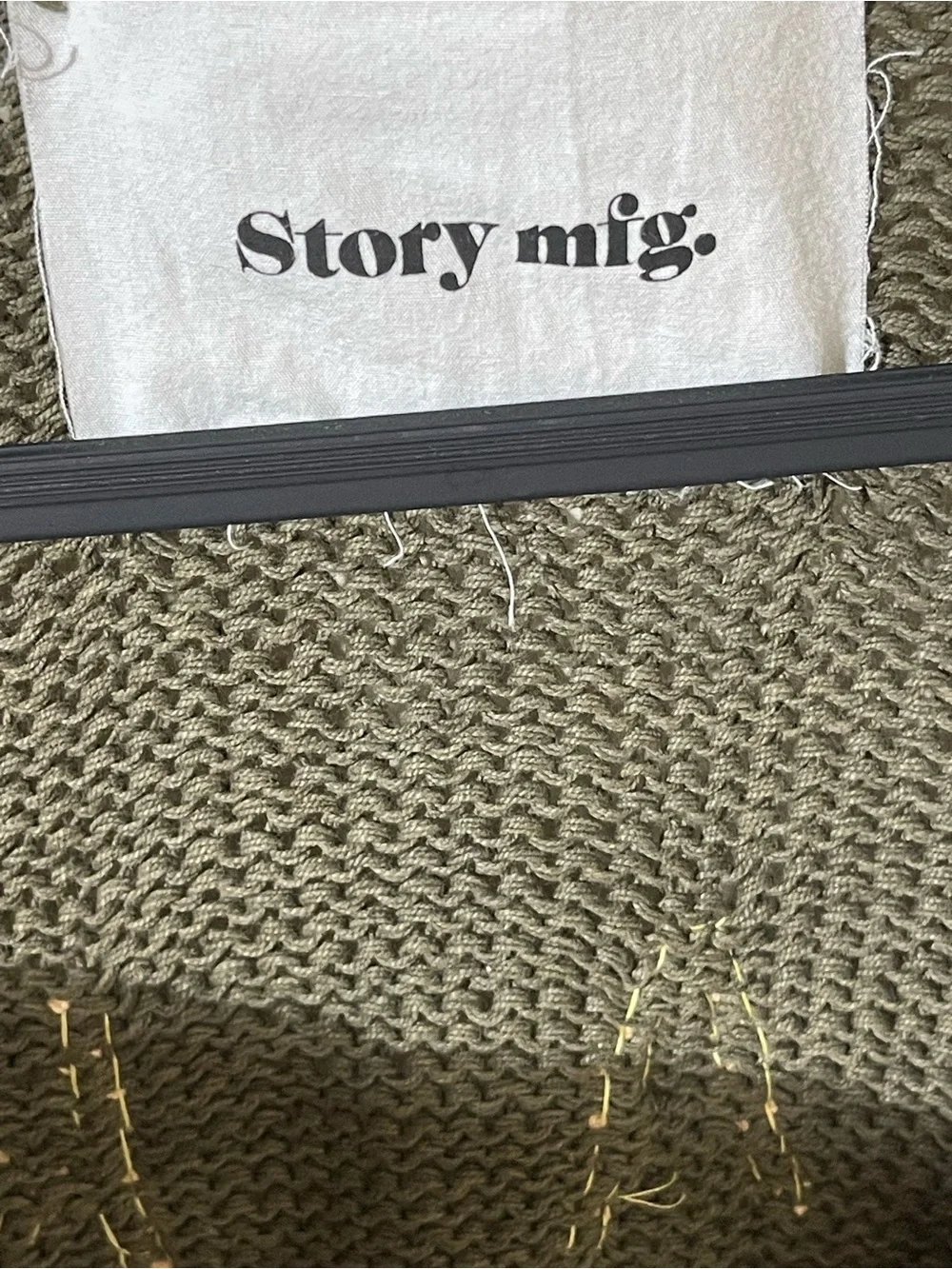 Story Mfg. knit cardigan